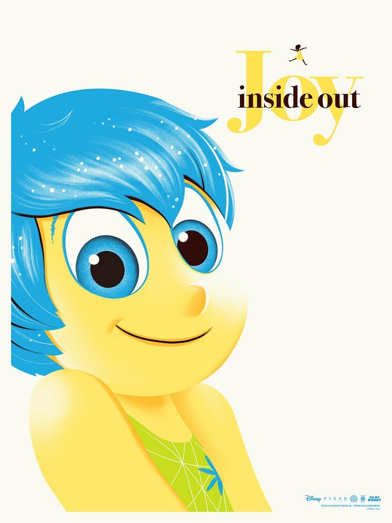 Inside Out: Joy By Phantom City Creative Screen Print