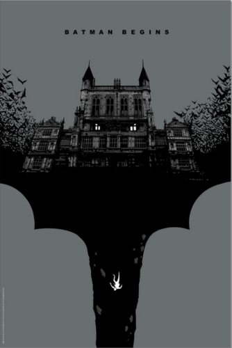 Batman Begins by Lee Garbett Regular Screen Print