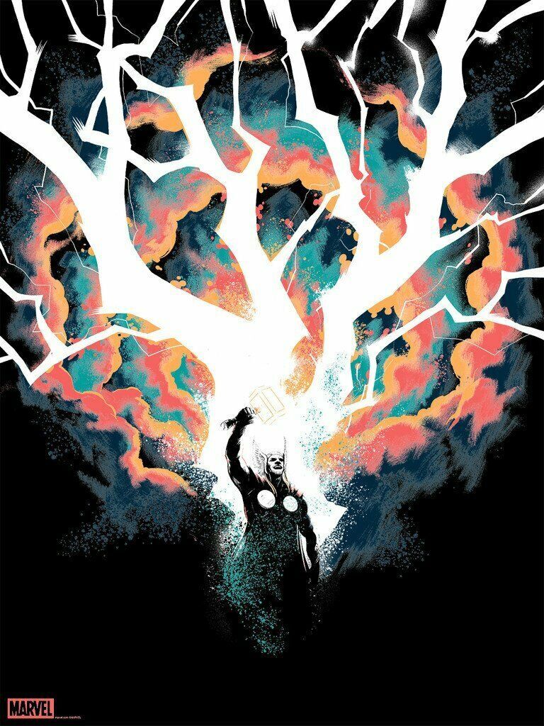 Thor by Matt Taylor Avengers Screen Print