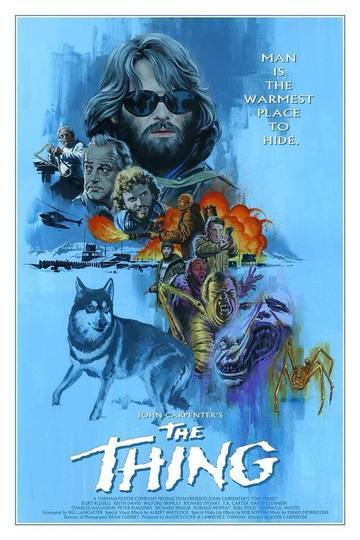 The Thing by Paul Mann Screen Print