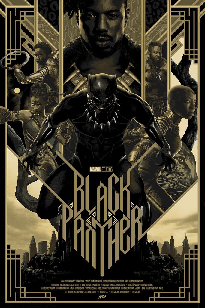 Black Panther by Matt Taylor Avengers Timed Screen Print