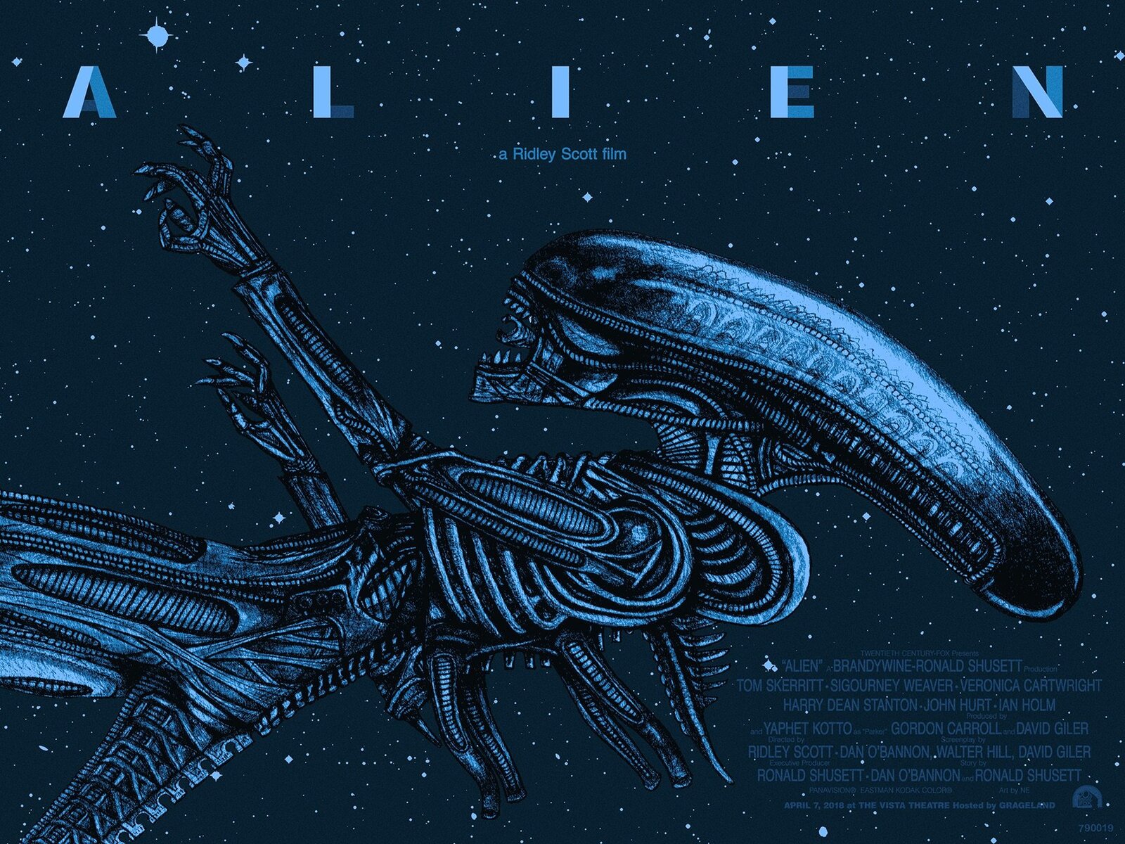 Alien by New Flesh Limited Edition Art Print