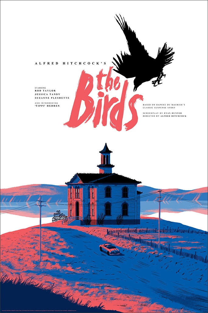 The Birds by Paul Blow Screen Print