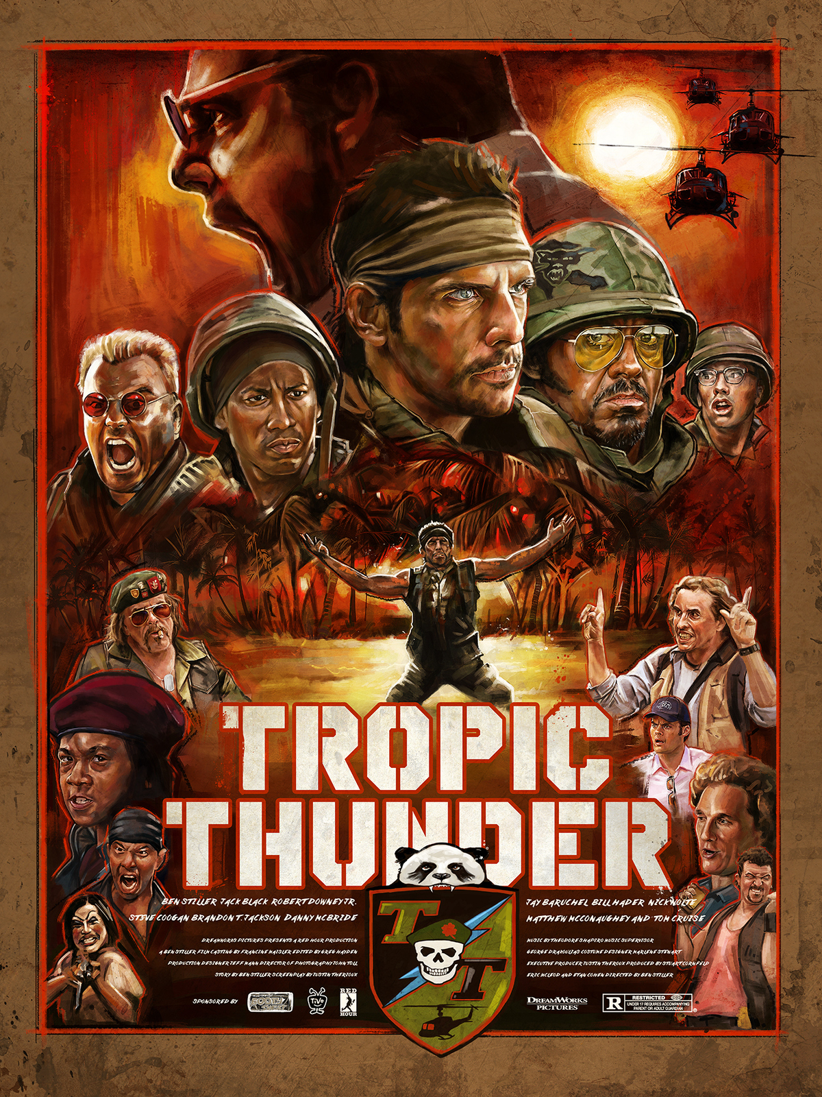 Tropic Thunder by Robert Bruno AP Giclee Print