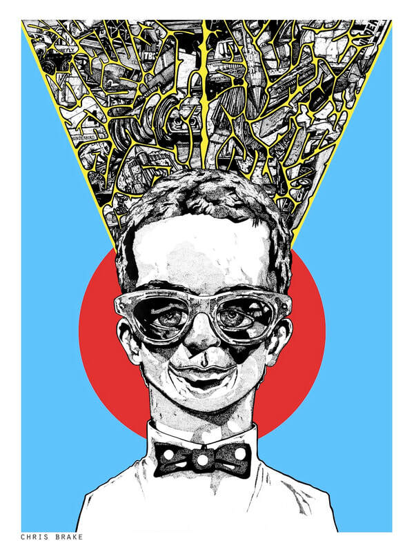 Brains of the Operation Chris Brake Thunderbirds Giclee Print Buy Online  Instore Melbourne Australia