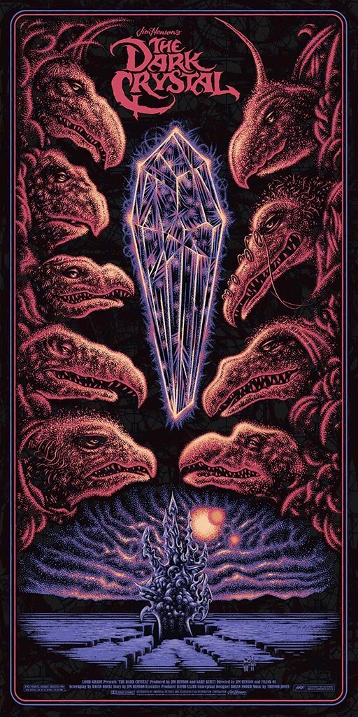 The Dark Crystal by Todd Slater Screen Print