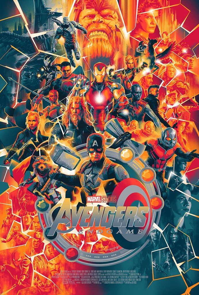 The Avengers: Endgame by Matt Taylor Timed Screen Print