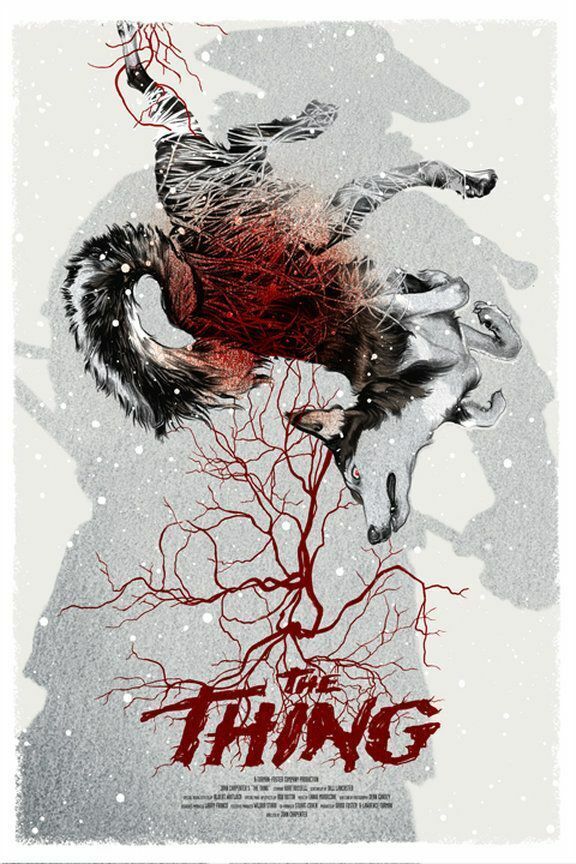 The Thing by Greg Ruth (Red) Variant Screen Print